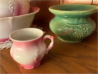 Vintage La Belle China, Pot, & Bedpan