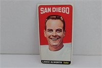 1965 TOPPS LANCE ALWORTH #155