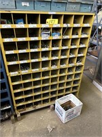 2 - 40 Bin Metal Cabinets With Hardware
