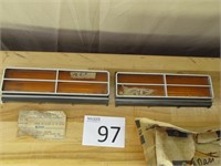1975-1976 Dodge Dart New Old Stock Marker Covers