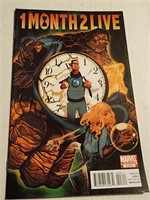 1 Month 2 live 3rd in 5 set series Marvel comic