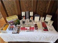 Assorted Candles, Votives and more