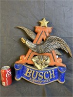 Busch Bavarian Beer Bar Advertising Sign