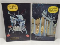 1967-68 Nat Geo School Bulletin Mags