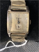 Black Starr and Gorham Vintage 10K GF Watch