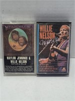 Willie Nelson Cassette Tapes 2 Units