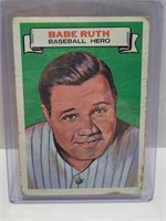 1967 Topps Who Am I? Babe Ruth Card