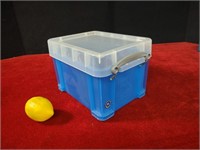 Small Plastic Organizer Box w/ Lid