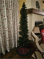 6' Skinny Christmas Tree