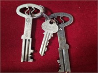 Vintage Jailers Keys - Southern Steel San Antonio