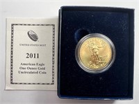 2011 $50 1troy oz gold coin