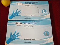 Large Medical Exam Gloves -200 Count