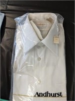Size 16 Andhurst Dress Shirt White Long Sleeves