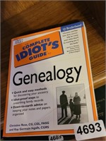 IDIOT'S GUIDE TO GENEALOGY