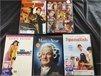 5 DVDs Comedy