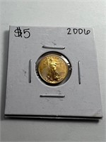 2006 $5 1/10oz gold liberty coin