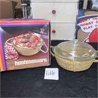 Jeannette hostess ware glass with original box