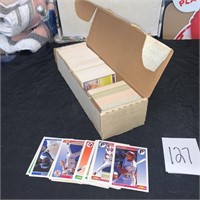 score baseball trading cards 80's and 90's