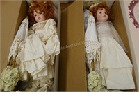 2 "The Doll Maker" porcelain dolls - "Arielle"