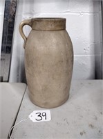 Antique Stoneware crok pitcher/jug, 11"tall