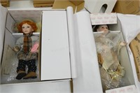 2 Show Stoppers porcelain dolls - "Isabell" & "