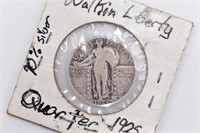 1925 Standing Liberty Quarter Dollar Coin