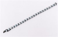 Designer Sterling Semi-Precious Stone Bracelet