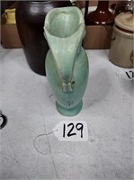 USA Pottery green vase