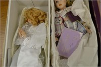 2 dolls "Designs by Yoko" & praying angel