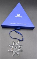 2009 Swarovski Crystal Christmas Star Ornament