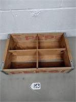 Vintage wood Pepsi crate