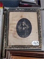 Ornate framed George Washington presidential