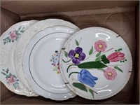 (5) Hand painted decorative plates