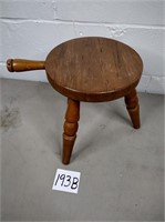 Vintage Small Wood Stool