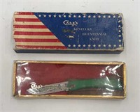 Case’s XX Kentucky Bicentennial Knife