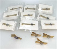 Sikorsky Aircraft Tie Clips