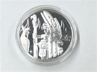 2005 Canadian Silver Proof 30 Dollar Welcome