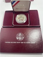 1988USA mint Olympic silver dollar