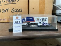 Rusty Wallace #2- Hauler and Car in Display Case