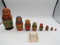 Vintage Russian nesting doll.
