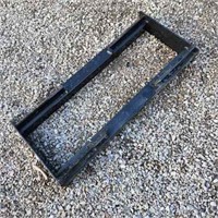 HD Weld on Adapter Plate with Skidsteer QT