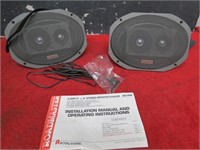 Roadmaster Royal sound speakers.