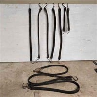Rubber Bungy Cords with Hooks (10)