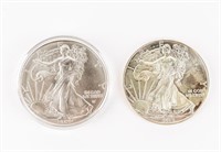 Coin 2 American Silver Eagles 2022 & 2014