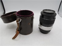 Vintage camera lens.