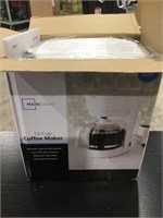 Main stay 12-cup coffee maker