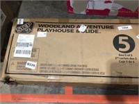 Woodland adventure playhouse and slide (box 5of5)