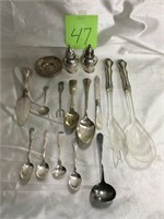 Mixed Lot of Sterling and Plated Flat Ware