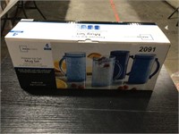 Freezer ice gel mug set