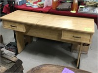Sewing Machine Desk 48w x 20d x 27h, 2 drawer